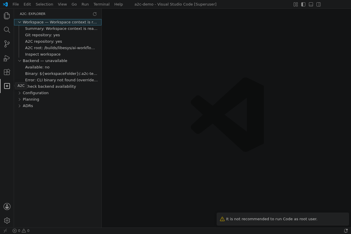 A2C explorer overview